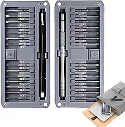 Conjuntos de chaves de fenda elétricas, kit de chaves de fenda para reparo de computador, Chave de fenda elétrica de precisão para eletrônicos, 30 em 1 ferramenta de chave de fenda catraca, chave de f