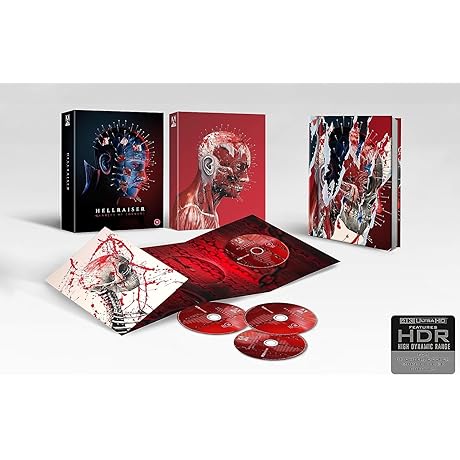 Hellraiser - Quartet of Torment 4K UHD and Blu-ray