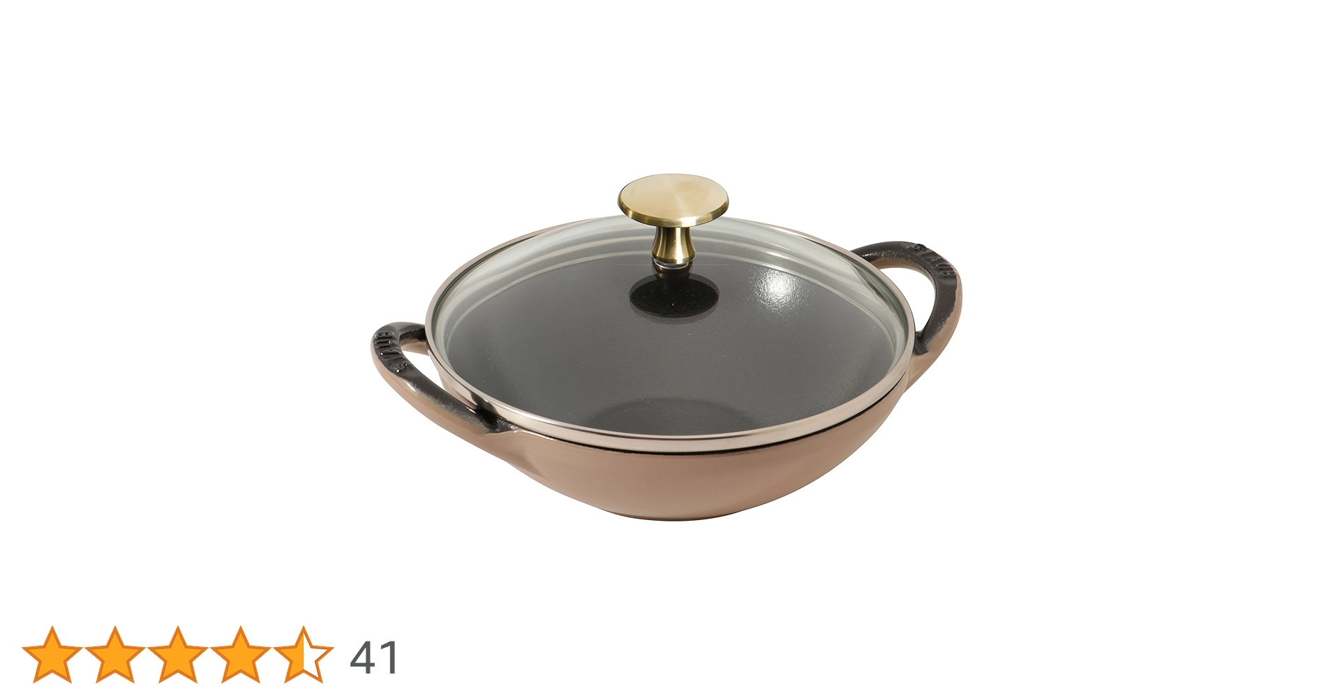 Staub ベビー ウォック 16cm ラ・メール Amazon｜【アウトレット】 staub ストウブ 「 ベビー ウォック