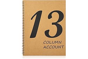 Premium 13 Column Analysis Pad for Enhanced Financial Management and Record Keeping