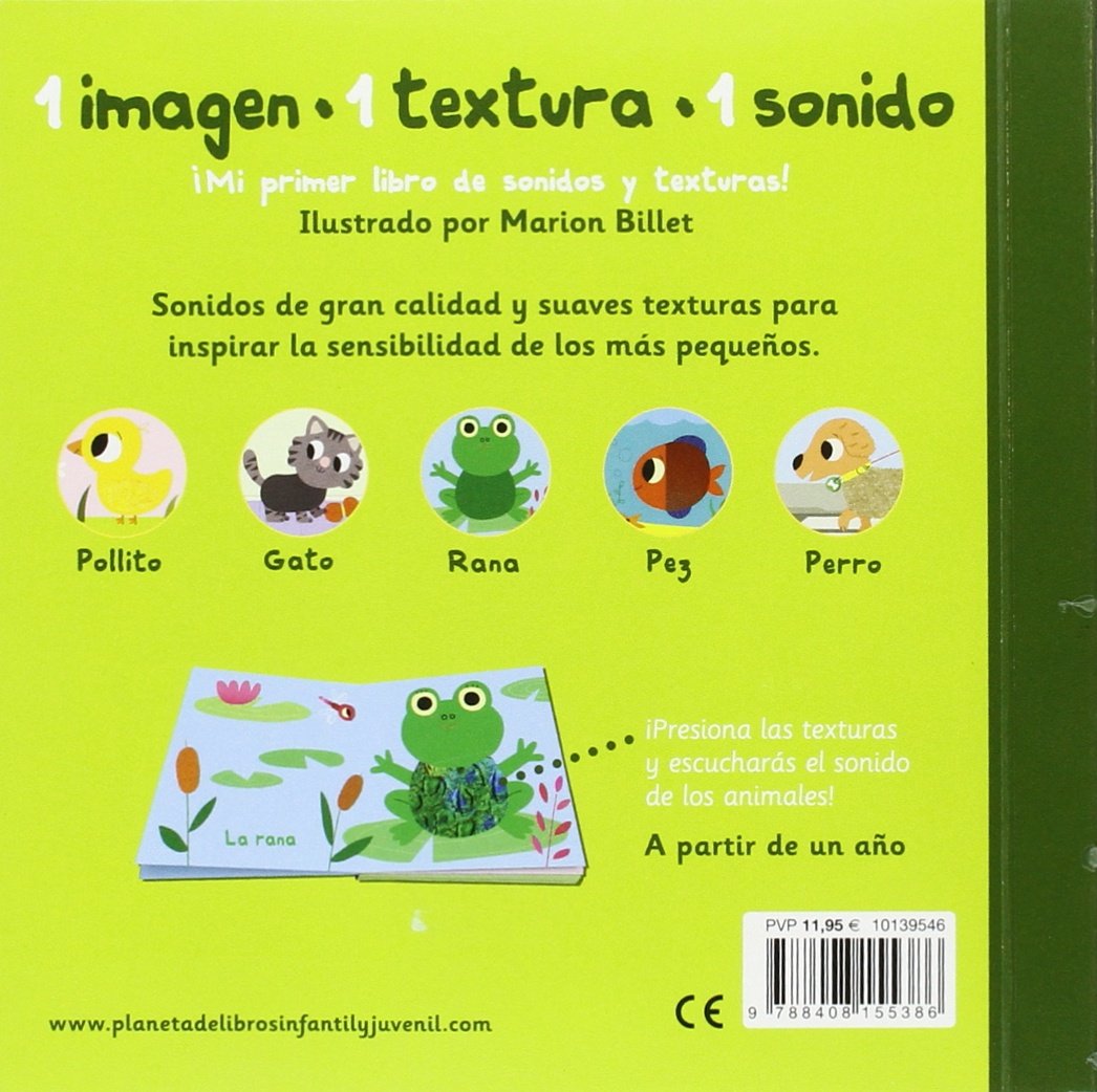 Pequeños animales. Toca y escucha (Libros de texturas y sonidos)