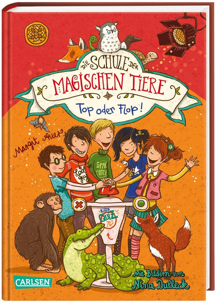 Die Schule der magischen Tiere Band 1-7 plus 1 exklusives Postkartenset
