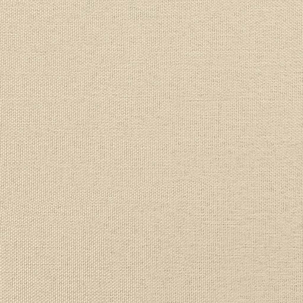 Poduszka Hanko Cream 120 cm, miękka tkanina poliestrowa, montaż ścienny, do sypialni, wygodny dodatek do łóżka