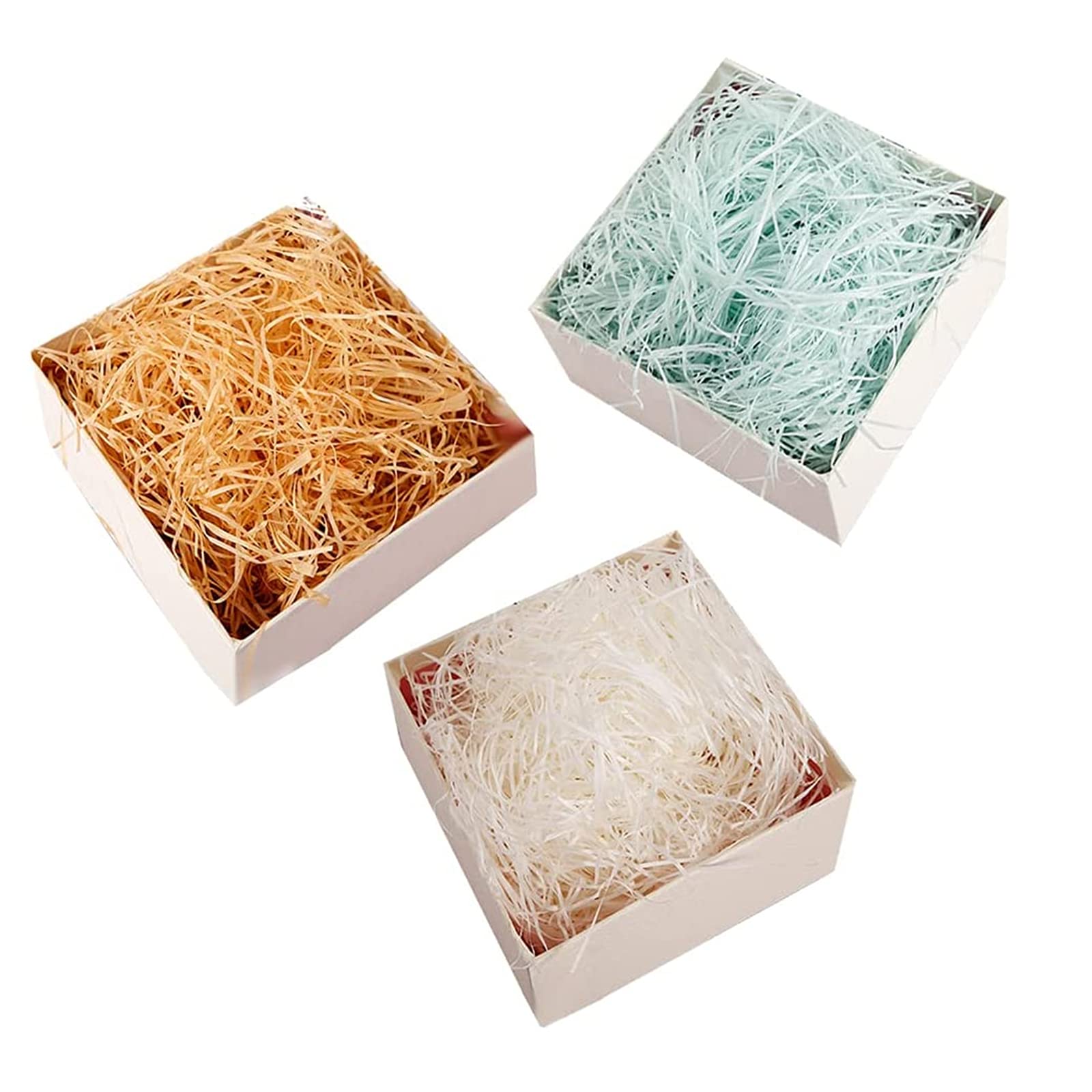 Crinkle Cut Paper 30g Gift Wrapping Shred Filler for Packing(Colorful)