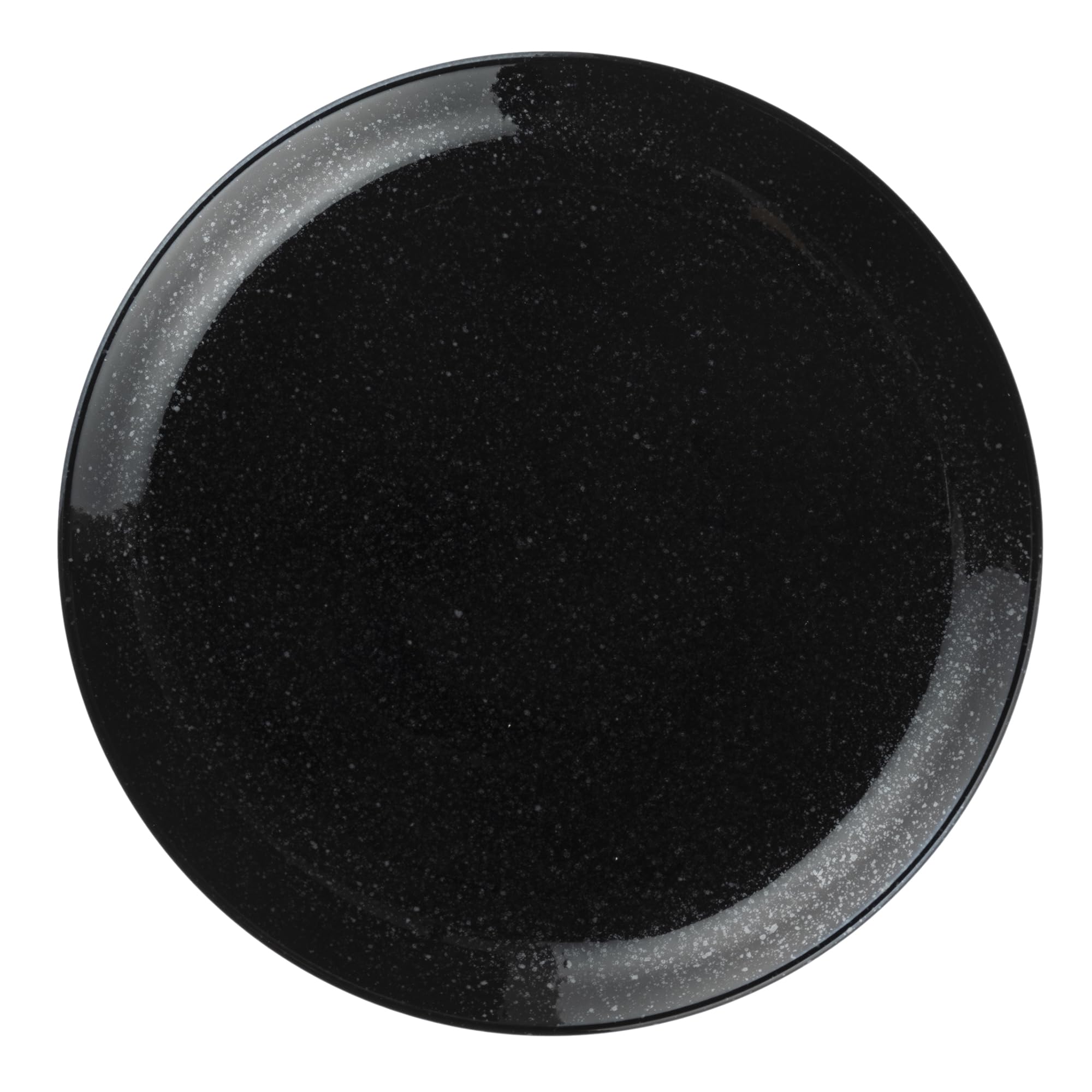 Mino Ware Black Dinner Plate, 10.2-inch