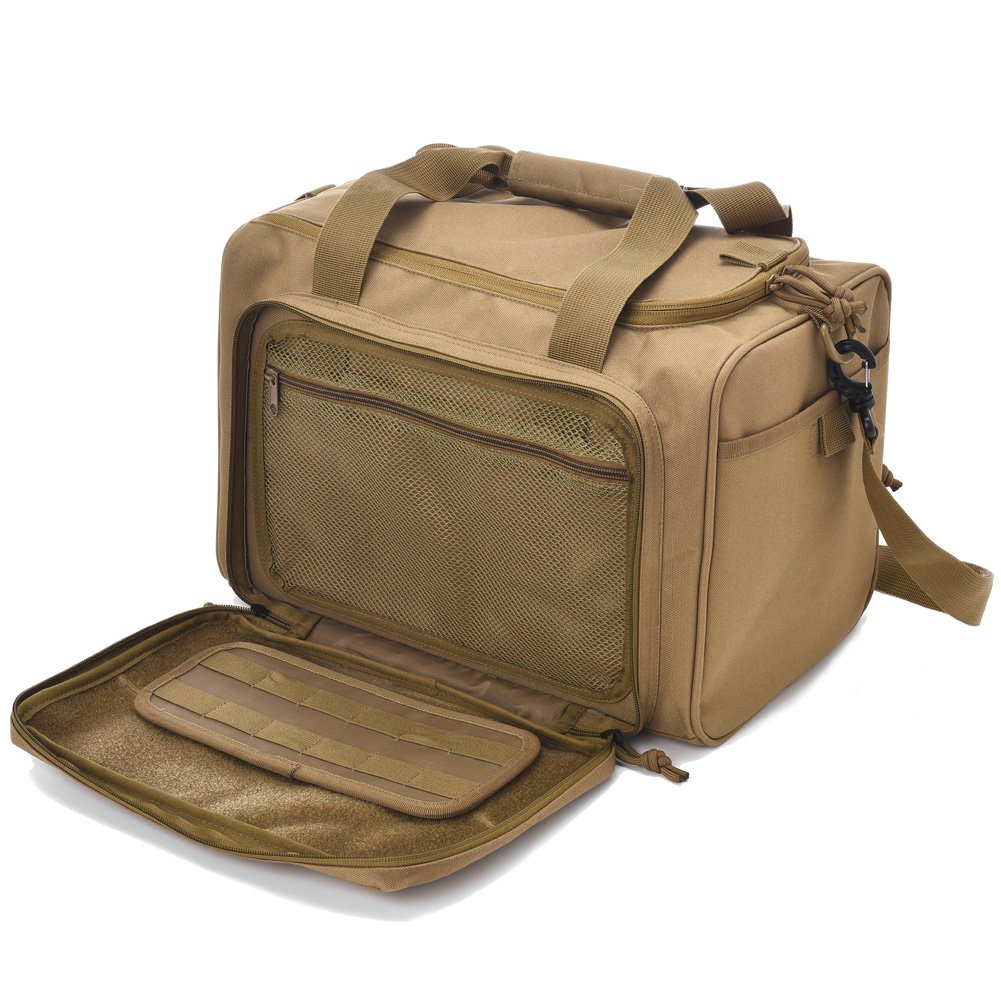 Tactical Gun Range Bag Deluxe Pistol Shooting Range Duffle Bags Buy