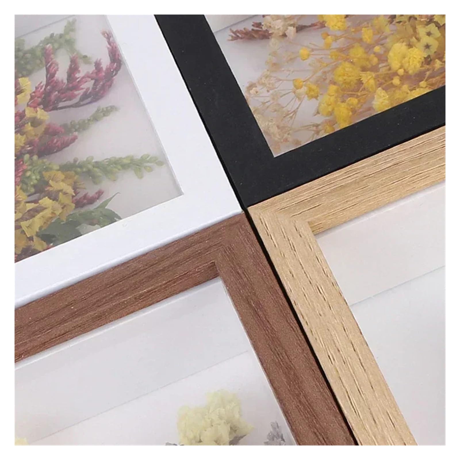 Scatola ombra 3D Cornice in legno for ombrelli profonda