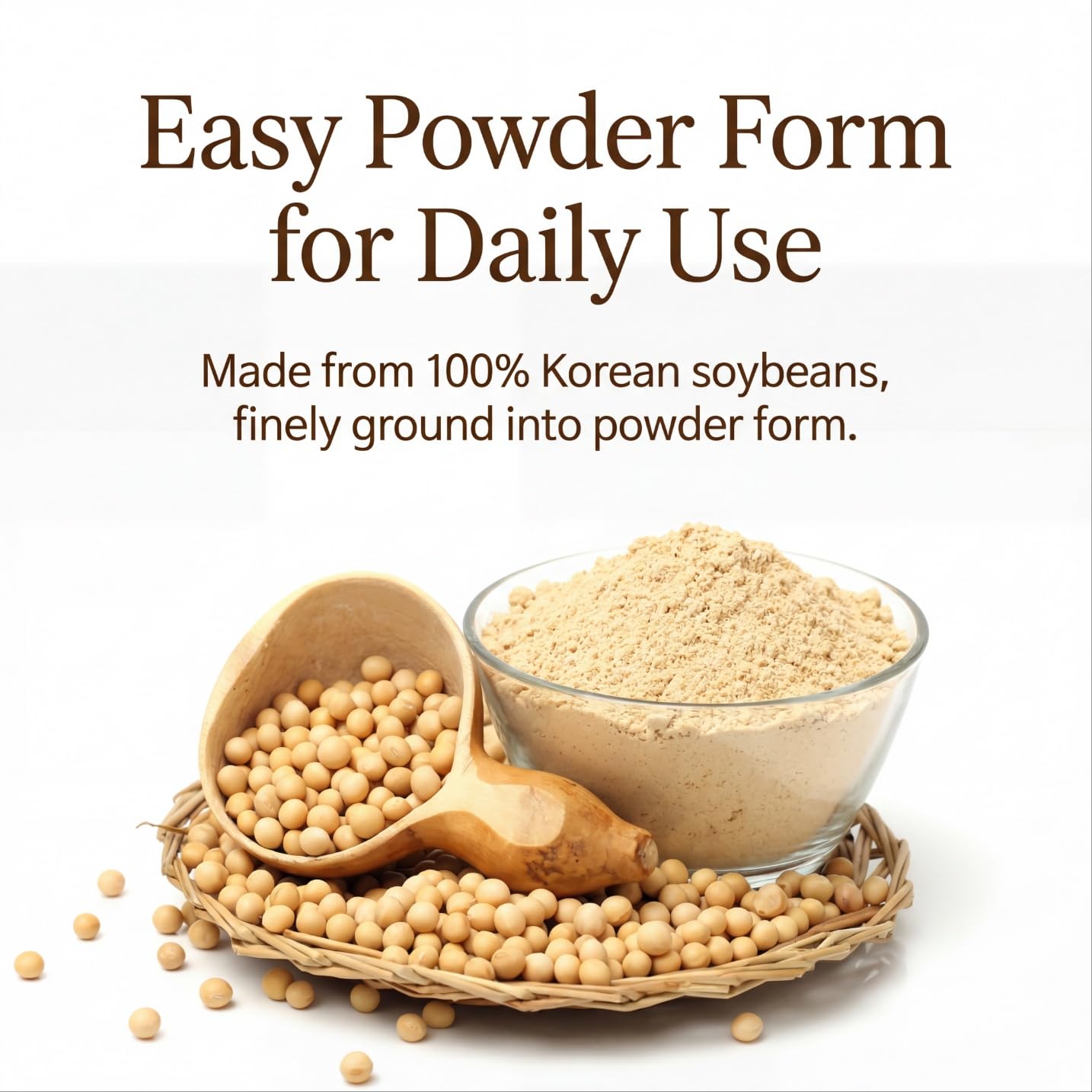 Amazon.com: K-Herb 한국산 낫또가루 Freeze-Dried Natto Powder | 100