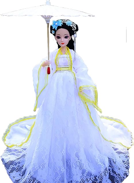 Amazon 漢服人形 プリンセス ドール 漢服 バービー人形 ドール 古風 東方 中国プリンセス おもちゃ 着飾る 装飾 美しい ドレス ユニーク ヘアスタイル 女の子 子供 誕生日 最高 プレゼント フィギュア ドール 通販