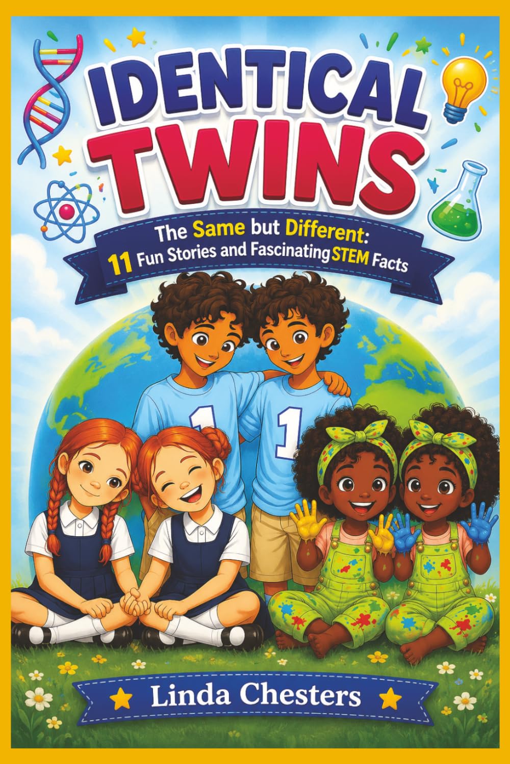 Identical Twins: The Same but Different - 11 Fun Stories and Fascinating STEM Facts (The STEM series for Early Learners)