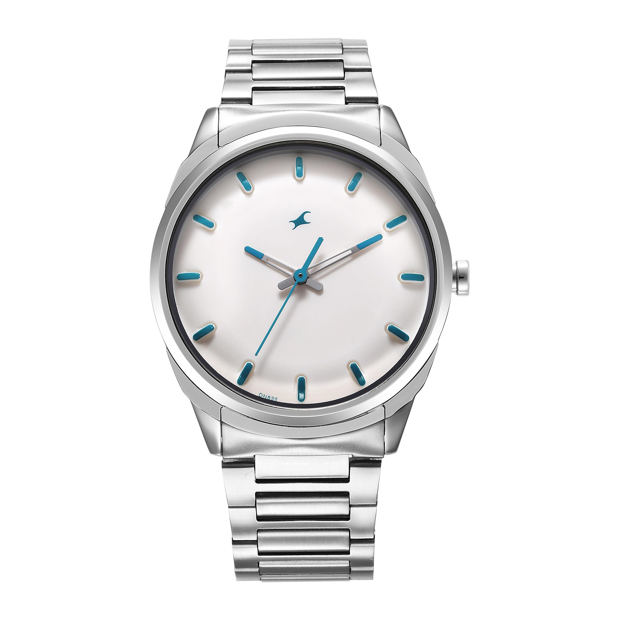 Fastrack Quartz Analog White Dial Silver Stainless Steel Strap Watch for Men-3273SM01 (B0CFFVF923) Amazon Price History, Amazon Price Tracker