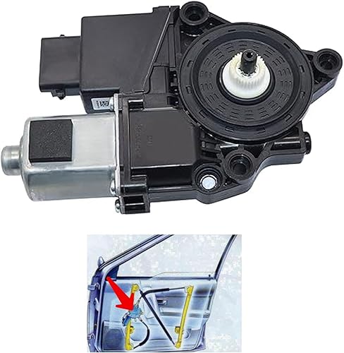 Miniatura 8 de Motor de ventana eléctrica de puerta delantera izquierda del lado del conductor compatible con Hyundai Tucson 2016 2017 2018 2019 2020 2021