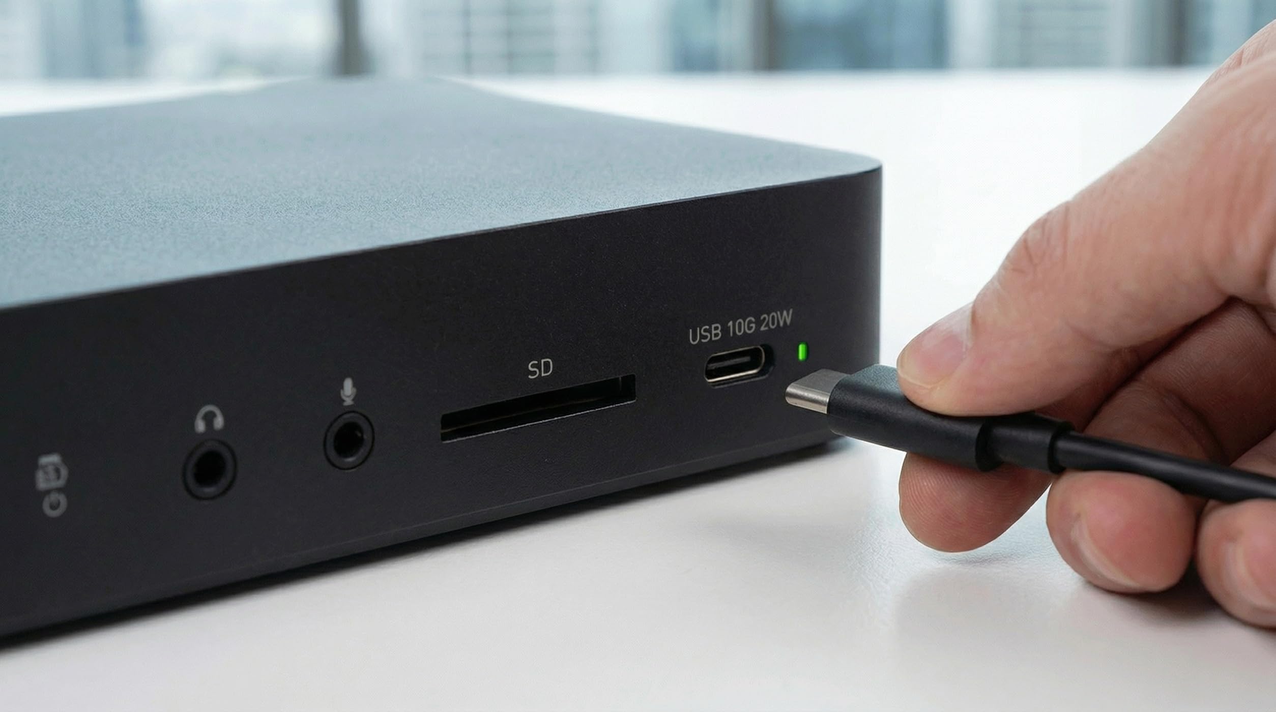 D TERRA MOBILE Dockingstation 810 USB-C/Triple 4K inkl.135W Netzteil und USB-C Kabel (TERRA MOBILE DOCKING 810)