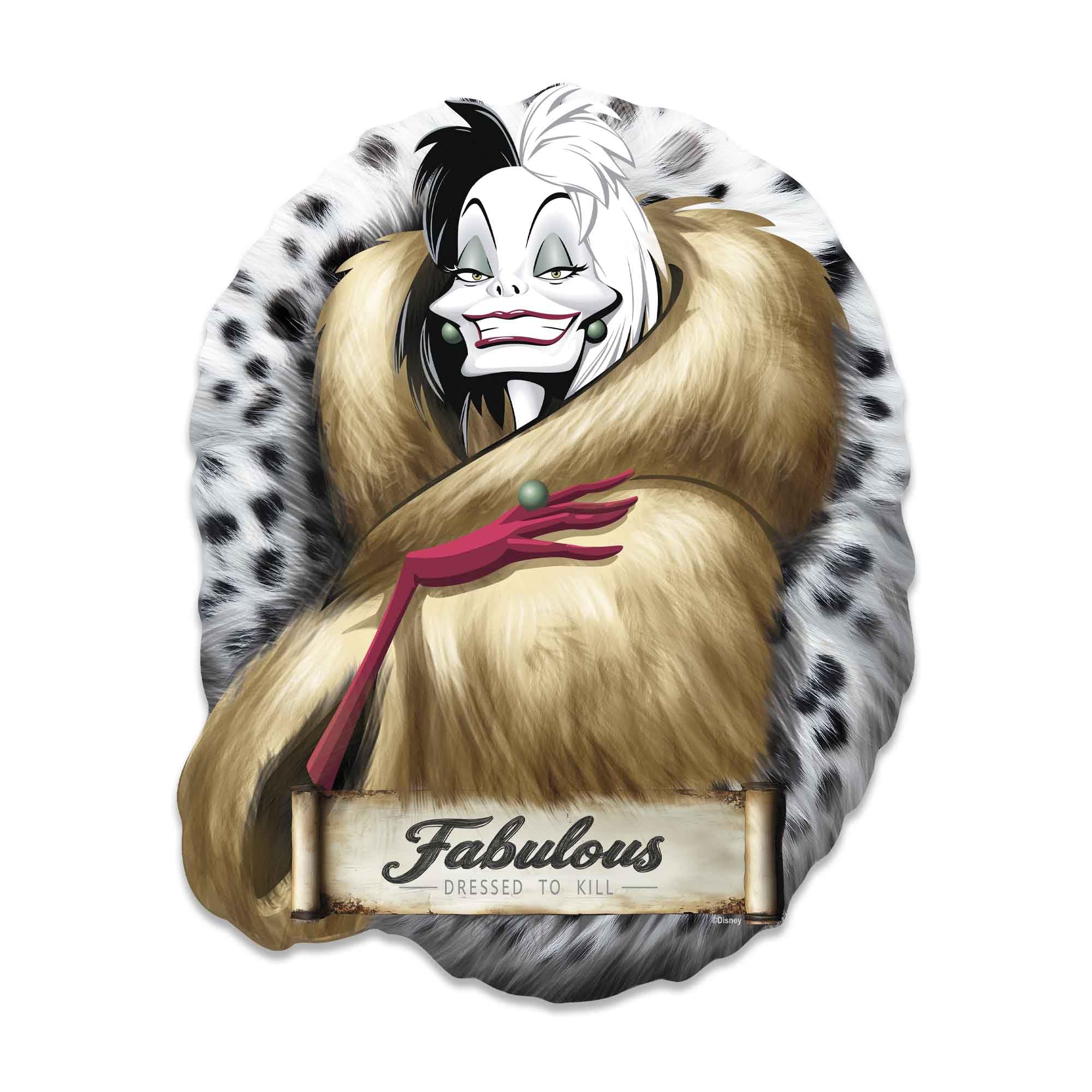 Cruella De Vil Wood Wall Decor Review: Bold Glam Style