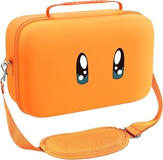 iVoler Nintendo Switch 2 Carrying Case - All-in-One Hard Shell Storage Orange