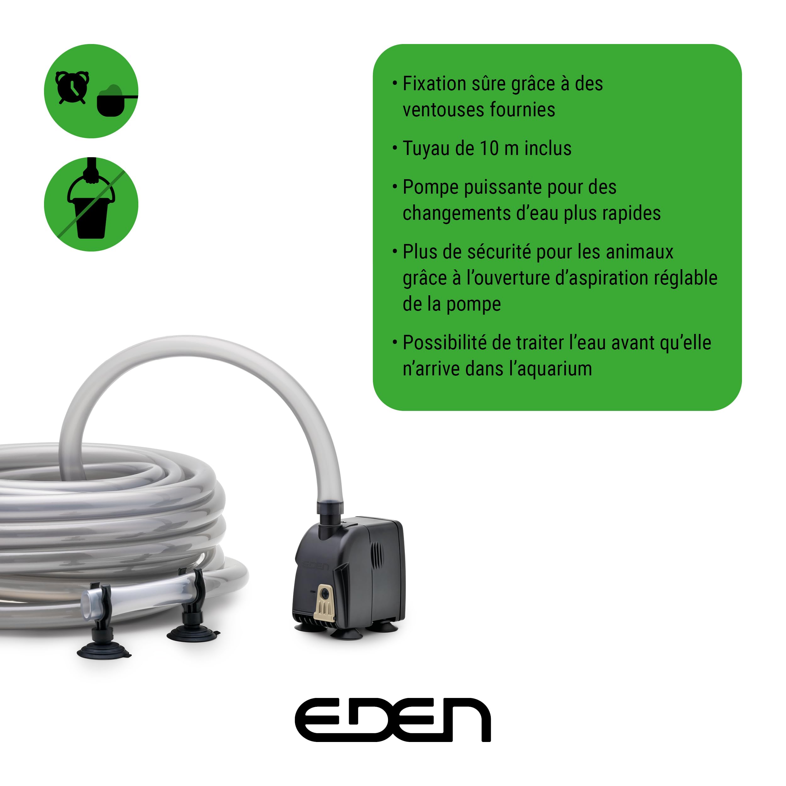 Eden CDA 600 Système de Changement d'eau