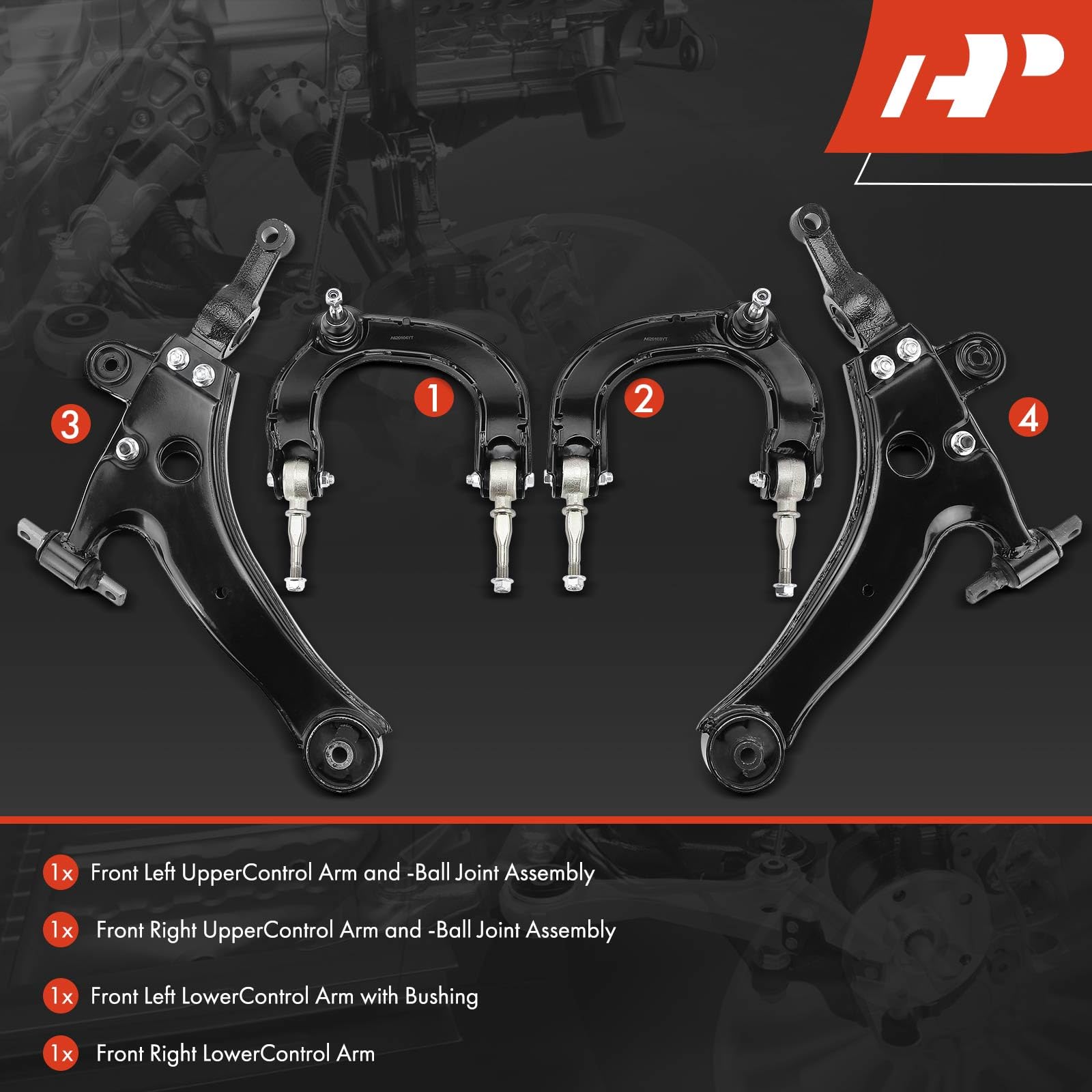 Buy Front Suspension Wishbone Control Arms Kit Compatible For Volvo S60 S80 V70 8649543 864954 Suspension Arms Buy Front Suspension Wishbone Control Arms Kit Compatible For Volvo S60 S80 V70 8649543 864954 Suspension Arms