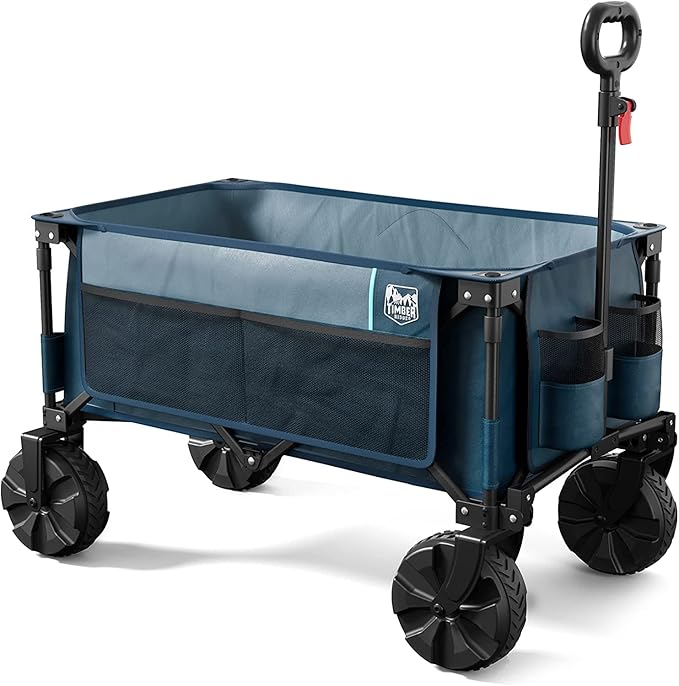TIMBER RIDGE Outdoor Collapsible Wagon Utility Folding Cart