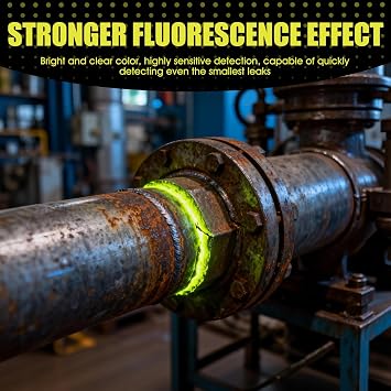 Drain Dye, Leak Detection dye, Drain Tracing Dyes Fluorescein, 30g | Highly Concentrated Water Dyes for Plumbing and Leak Detection, Suitable for Swimming Pools, Pipes and Houses