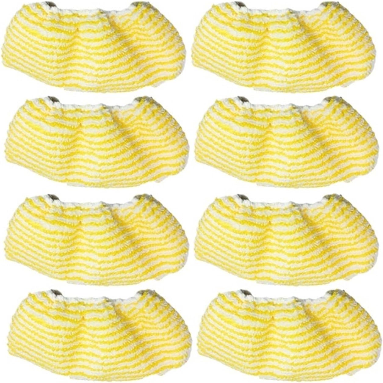 Microfibre Steam Mop Cloth .Compatible for Karcher SC2 SC3 SC4 SC5. Vacuum Cleaner Parts(Clear)