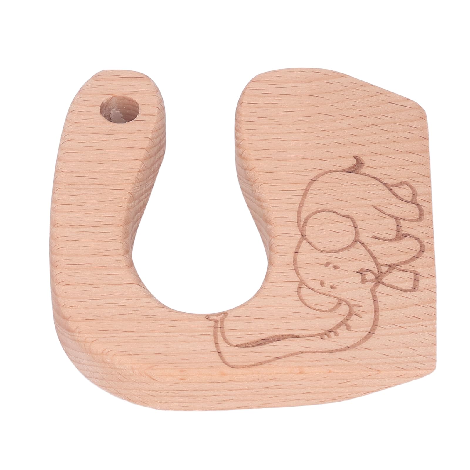 Qcwwy Tritatutto da cucina per bambini, coltello in legno per bambini, design ergonomico ecologico, motivo animale, dimensioni compatte per 2-8 anni, educazione precoce