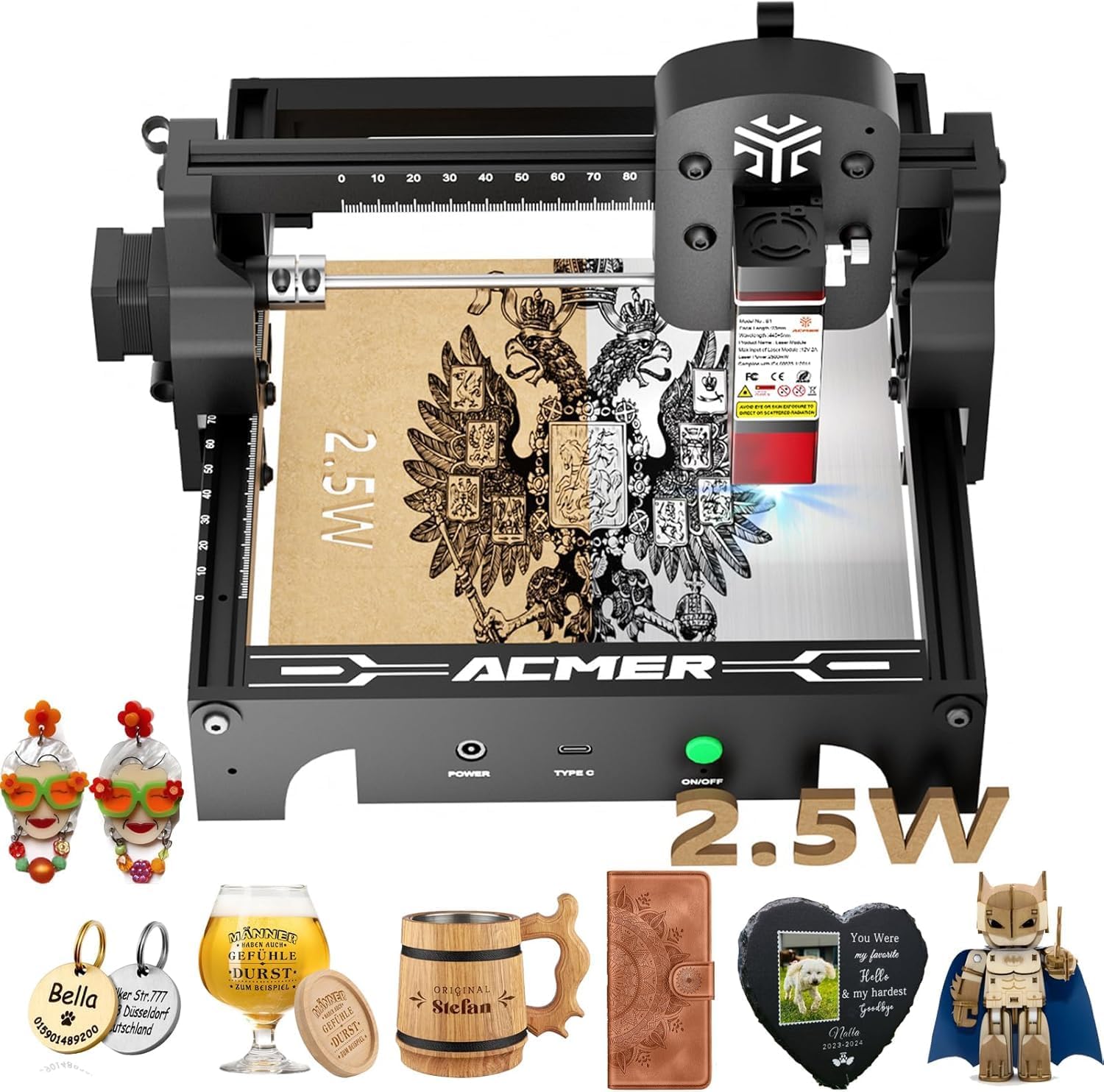 Acmer Laser Engraver Machine