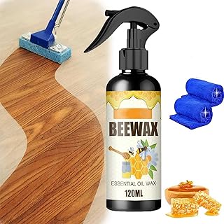 Natural Micro-Molecularized Beeswax Spray, Bees Wax Furniture Polish and Cleaner, Antique Furniture Cleaner, Beeswax Furniture Polish, Beeswax Spray Cleaner & Restorer Bundle