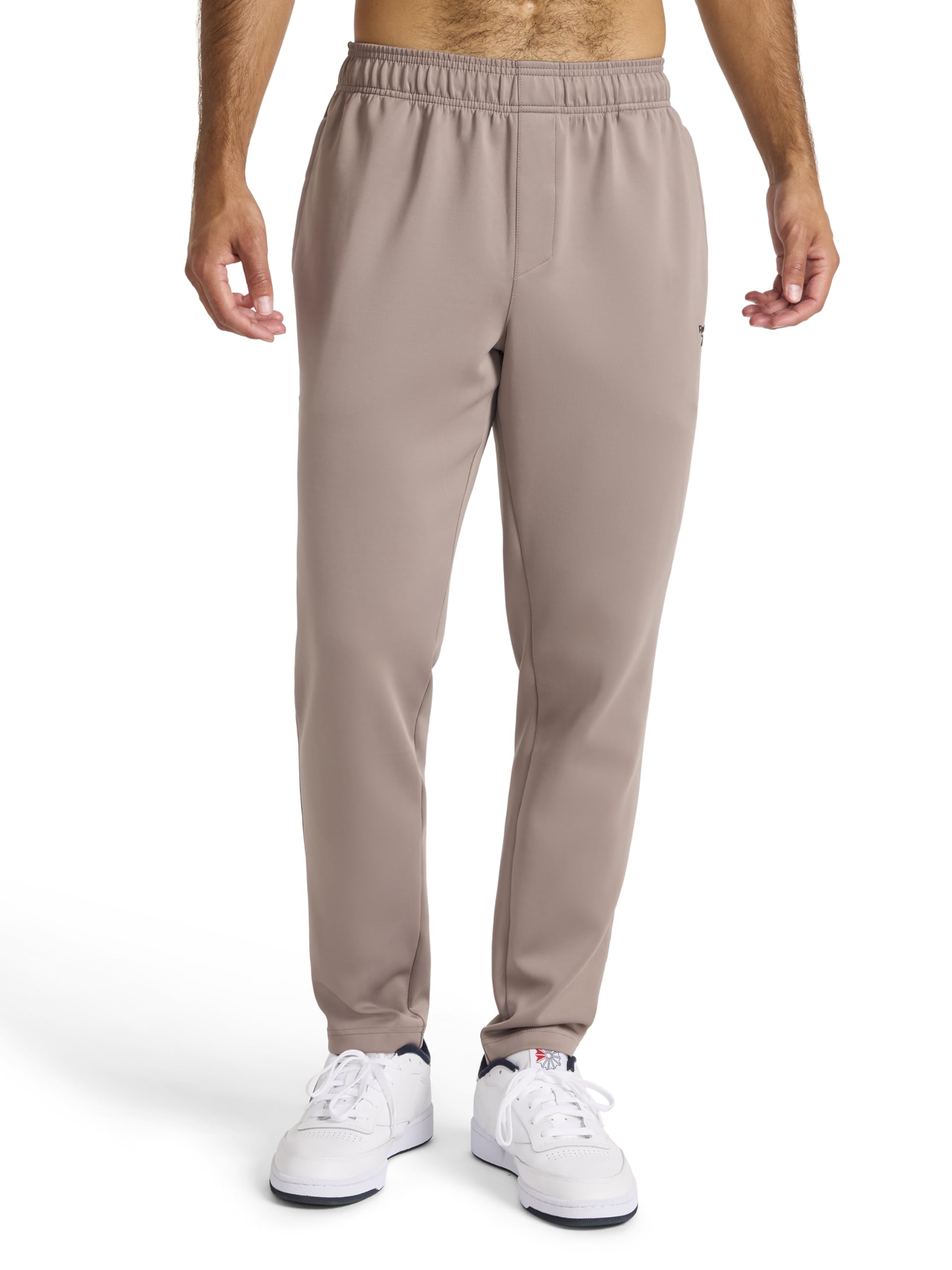 Reebok Men's Grind Tapered Oblong Pant, Standard Fit, 30” Inseam, Lightweight Stretch Poly Fabric