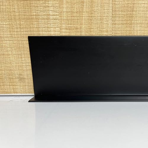 DAILISEN Moldeo de vinilo flexible para base de pared, moldura de piso, 19.68 pies de largo x 3.94 pulgadas de ancho, diseño de pliegue para una