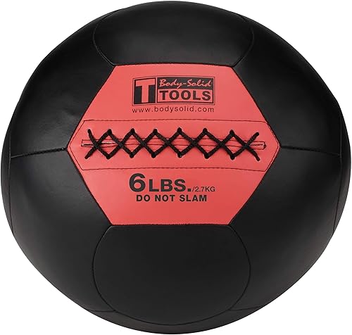 Body-Solid Pelotas medicinales suaves de 6 a 30 libras para fitness, entrenamiento y rehabilitación