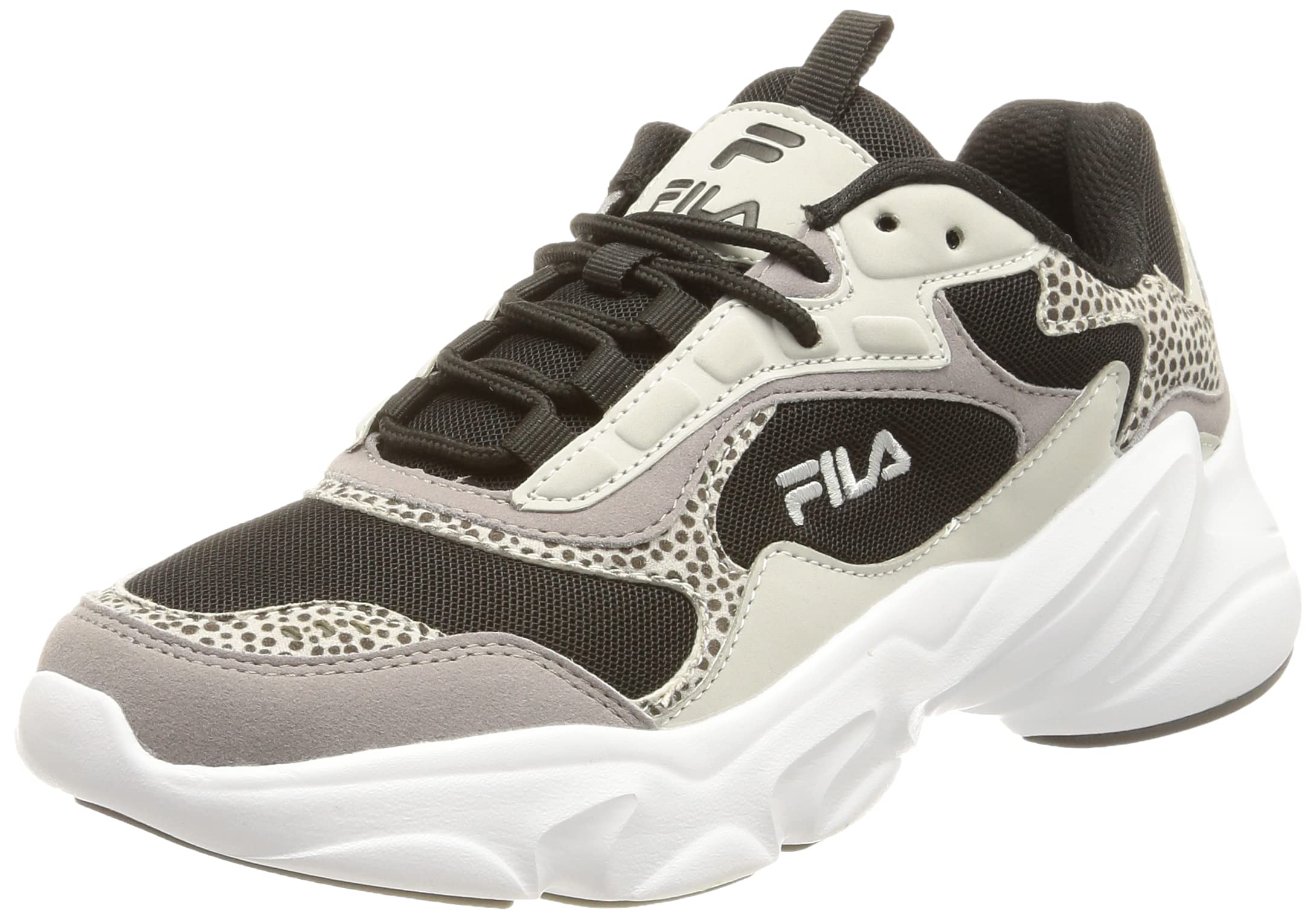 FILA COLLENE A wmn, Sneaker, Gray Violet-Leopard,