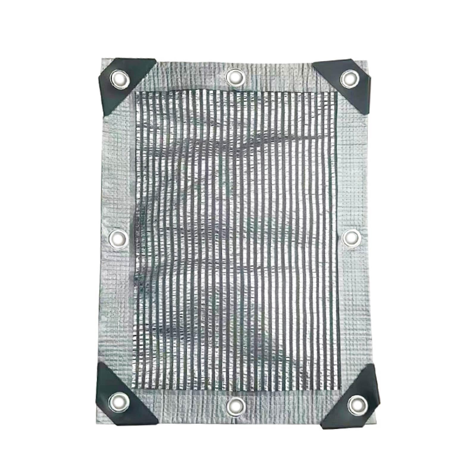 Toile d'ombrage réfléchissante en aluminium 55% pour plantes et serre