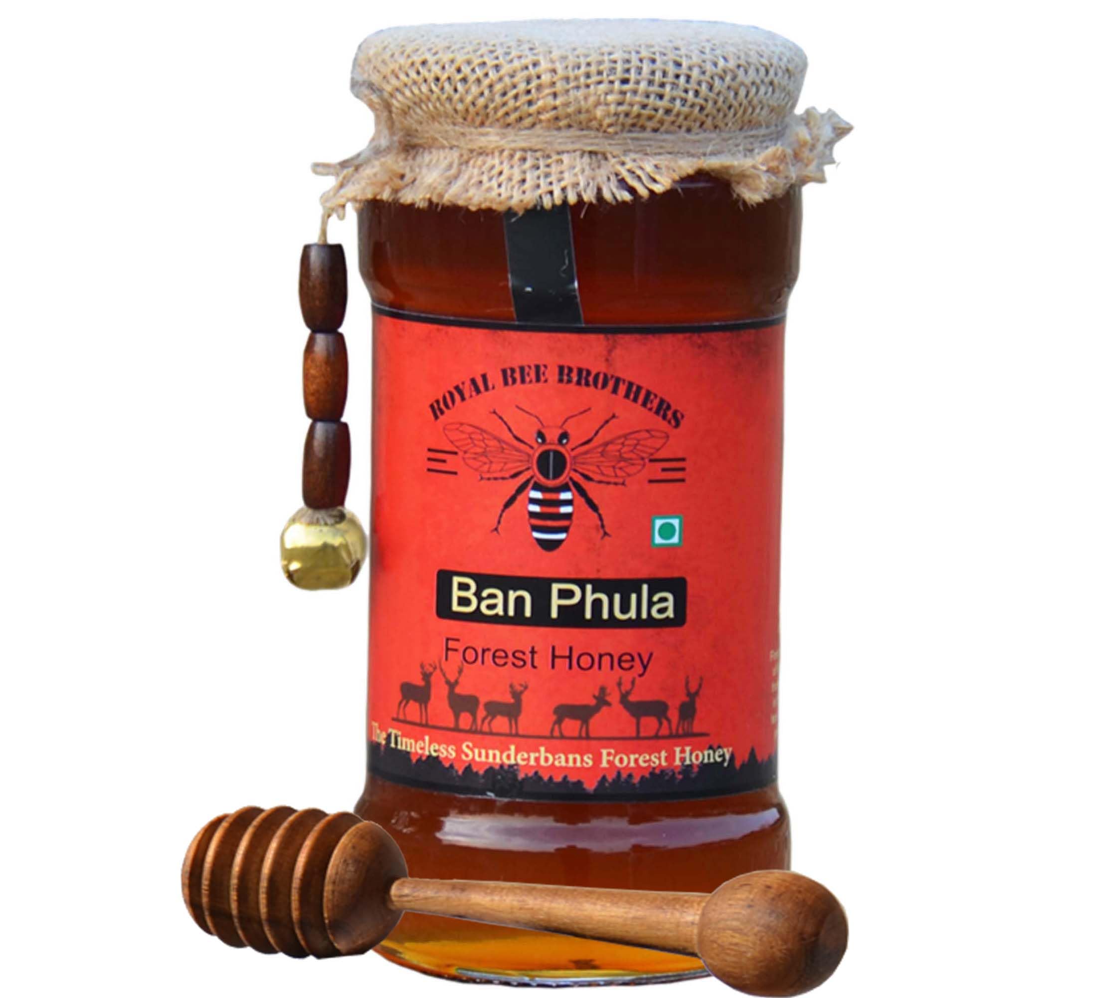 Royal Bee Brothers | Ban Phula Natural Forest Honey | Produce of Sundarbans Wild Honey Bees | 100% Raw, Unprocessed, Unheated, Unfiltered, No Chemical, No Adulteration (B08P23MJ1F) Amazon Price History, Amazon Price Tracker