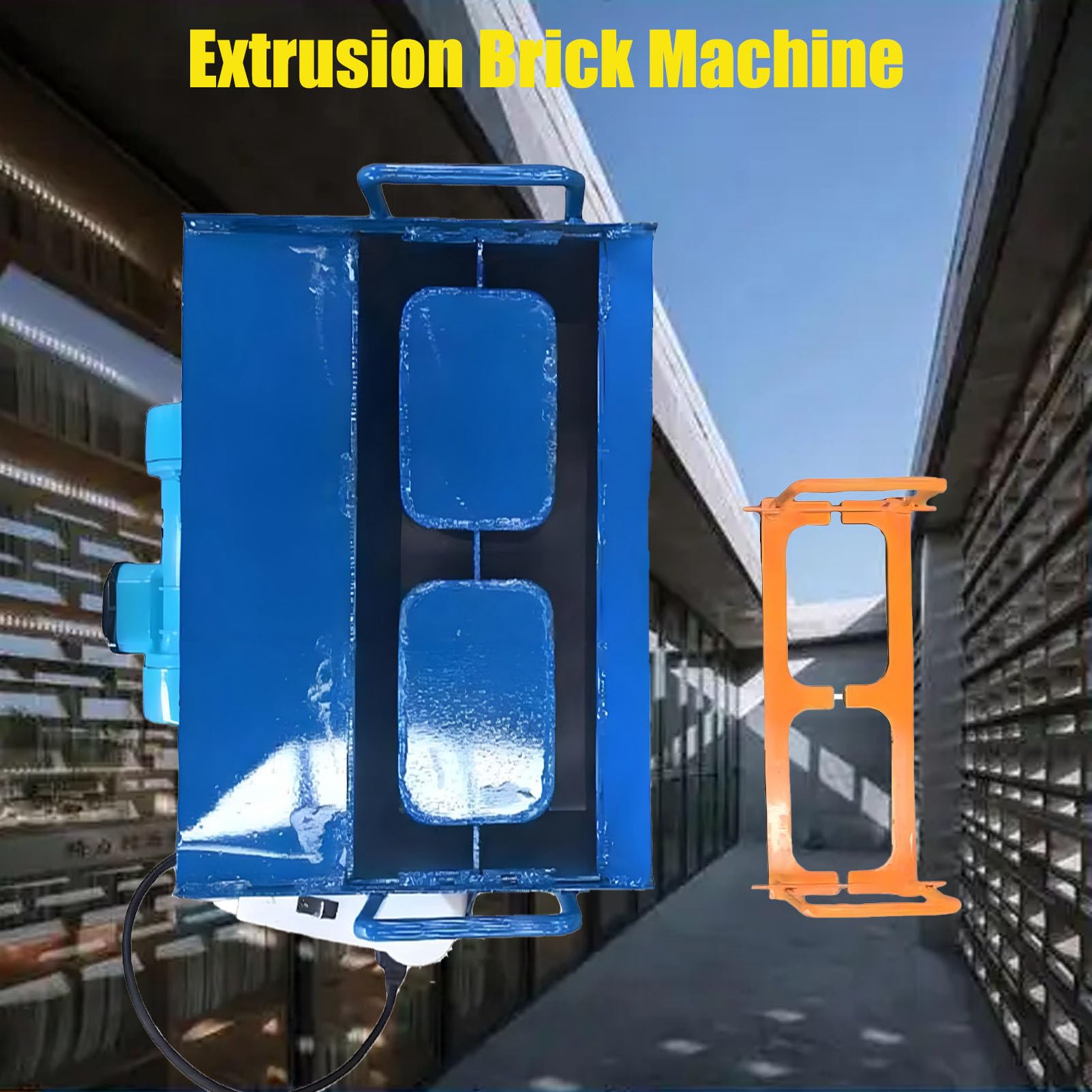Máquina de bloques de hormigón, máquina hueca, formación rápida de 45s, presión máxima de 23 kn, 212 vibraciones/min, para bloques de cemento