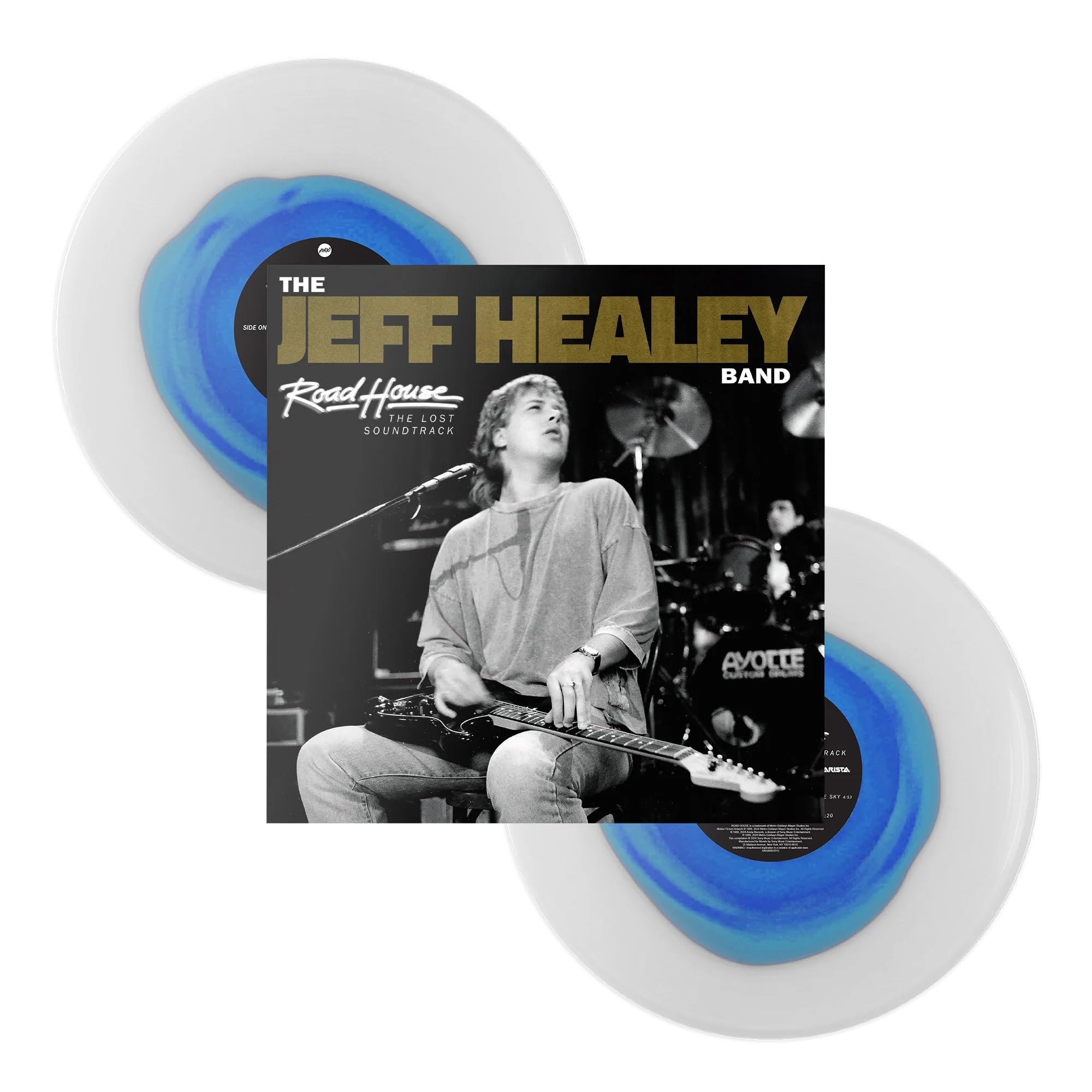 Jeff Healey Band - Road House: The Lost Soundtrack - Exclusive Blue in Clear Wax Variant