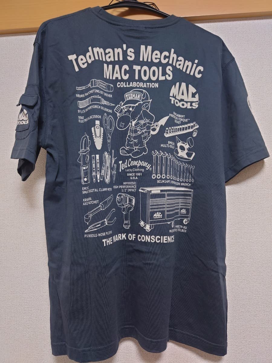 Amazon.co.jp: マックツール mactools テッドマン Tedman Tシャツ 