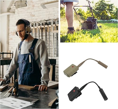 Miniatura 7 de Línea de extensión de auriculares tácticos U174 Plug PTT con Bluetooth, compatible con teléfono móvil, para COMTAC, AMP, Sordin, etc. auriculares