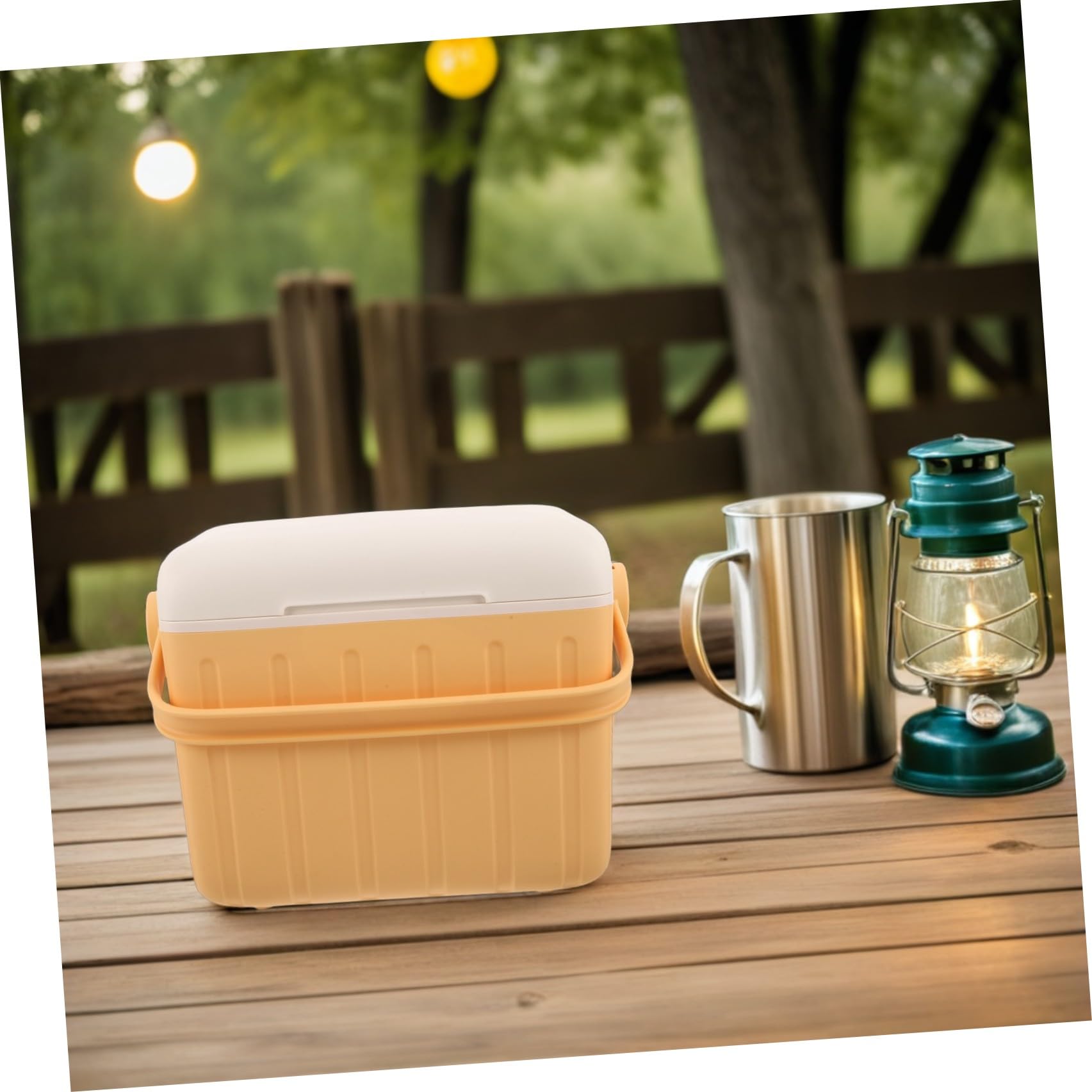 TOYANDONA Contenitore Termico Portatile per Campeggio All'aperto, Leggero Isolamento Efficiente in Schiuma Rigida, Scomparti Spaziosi per Picnic e Gite in Famiglia