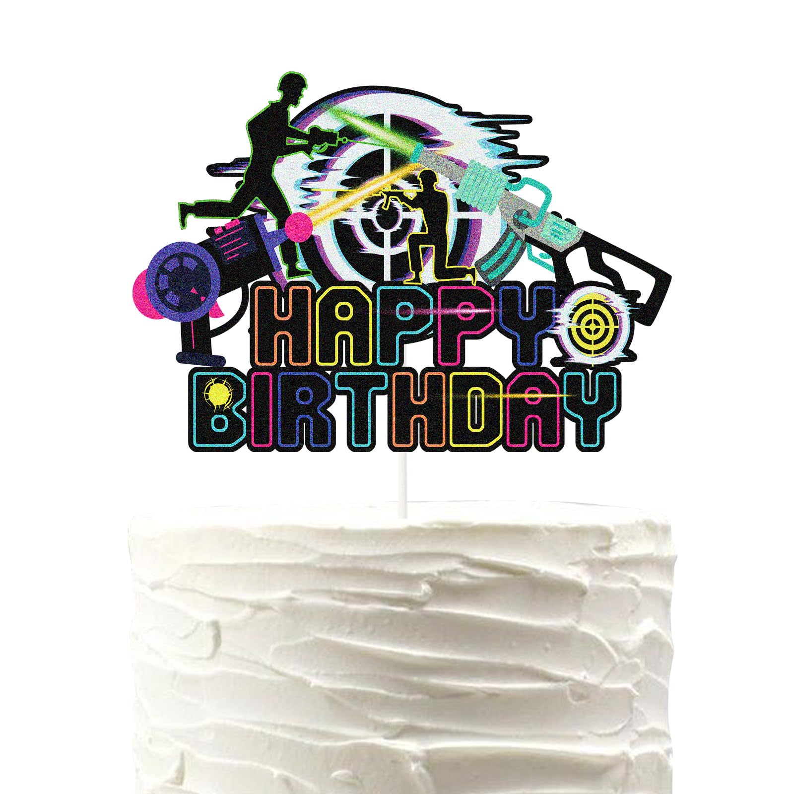 Photo 1 of PHOHUI Happy Birthday Cake Topper