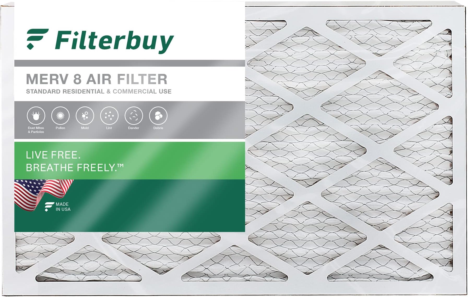 True Blue Allergen 14x25x1 Air Filter , MERV 11, 4Pack Replacement