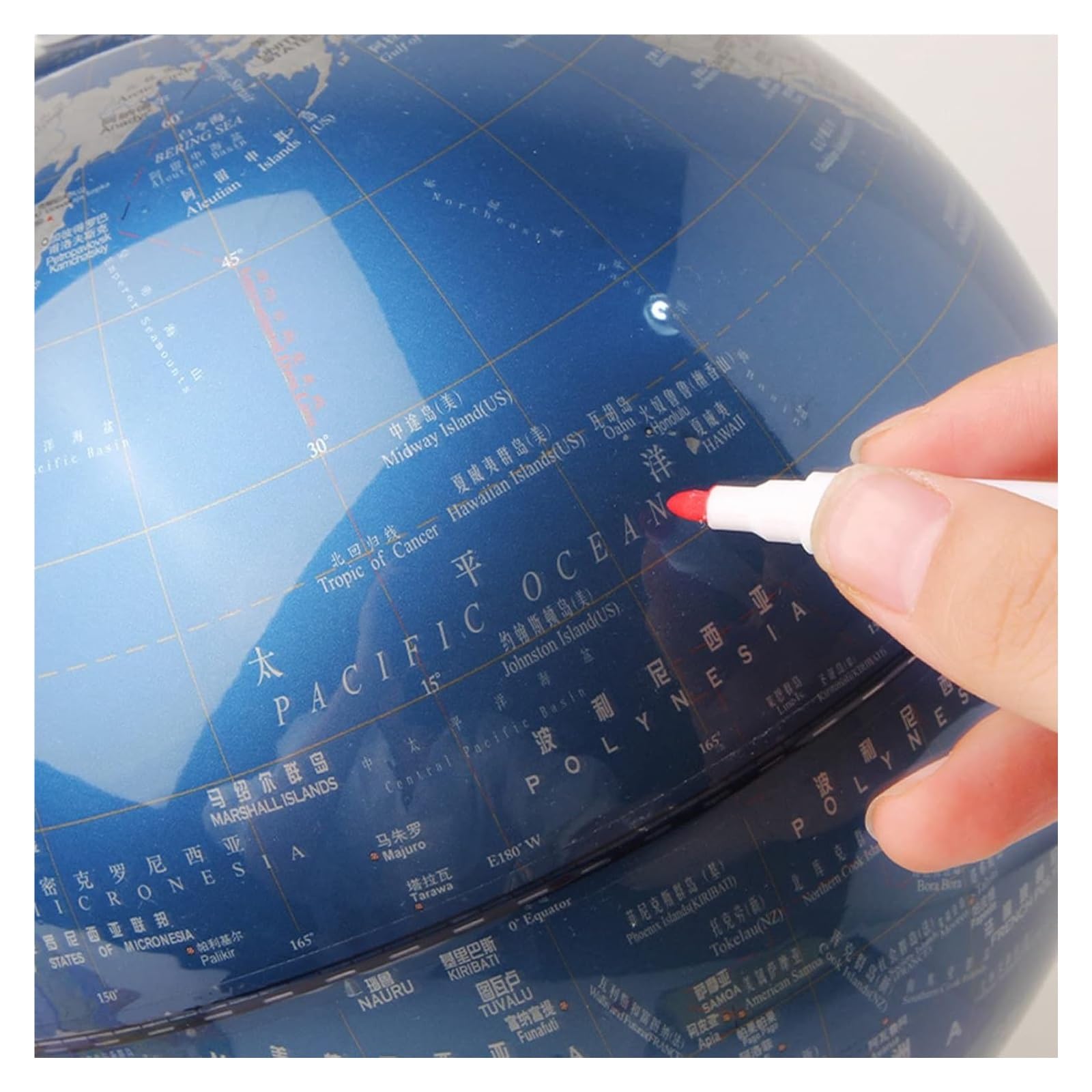 Globus, Edukacja dzieci z geografii dla miękkich dekoracji w salonie domu