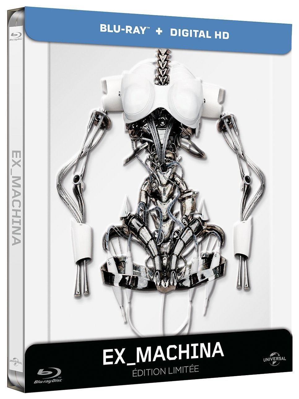 Ex Machina Steelbook [Blu-Ray] [Region Free] (English audio. English subtitles)