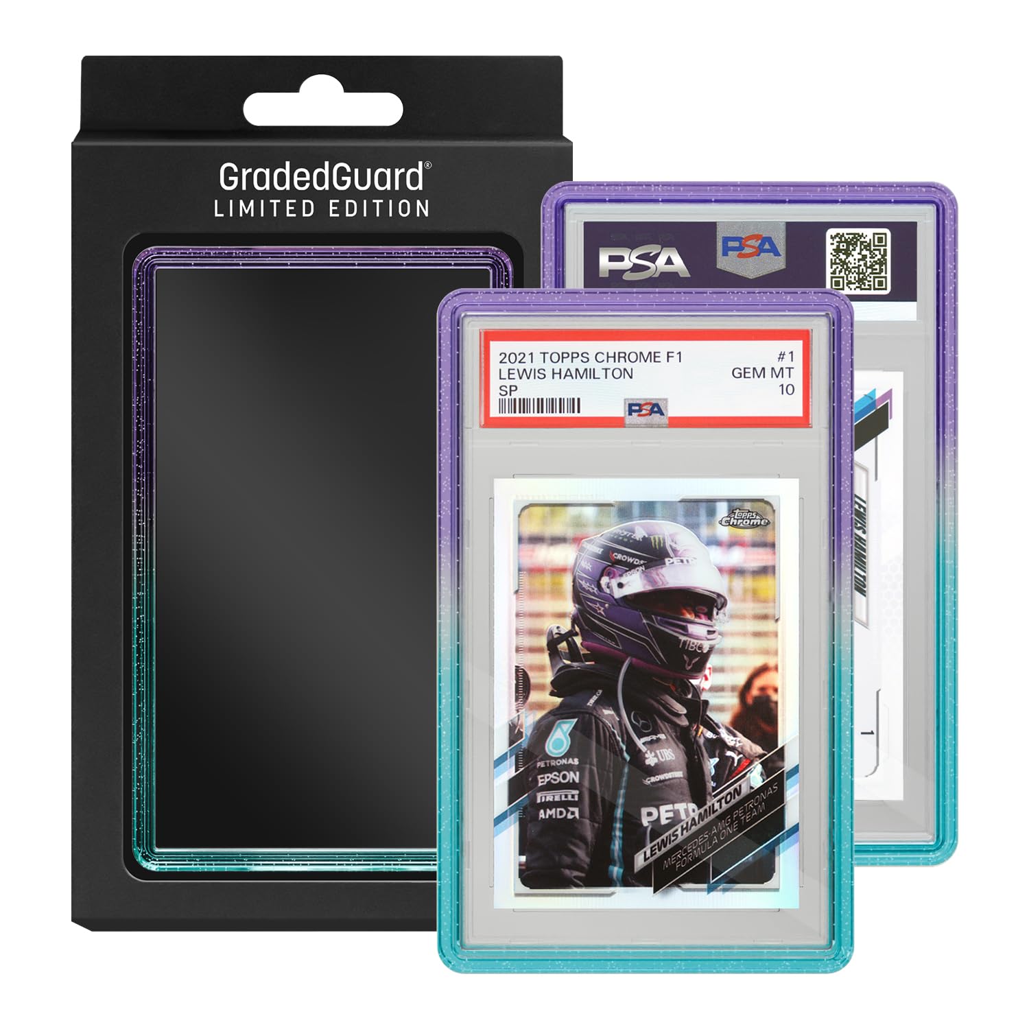 Graded Card Guard Case for Standard PSA Slab Case | Two-Tone