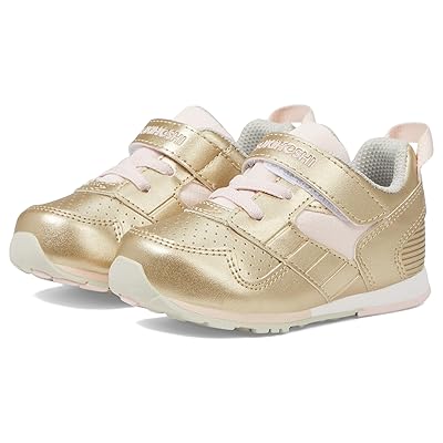 Tsukihoshi Kids Racer (Toddler/Little Kid) Girls Shoes Gold/Rose