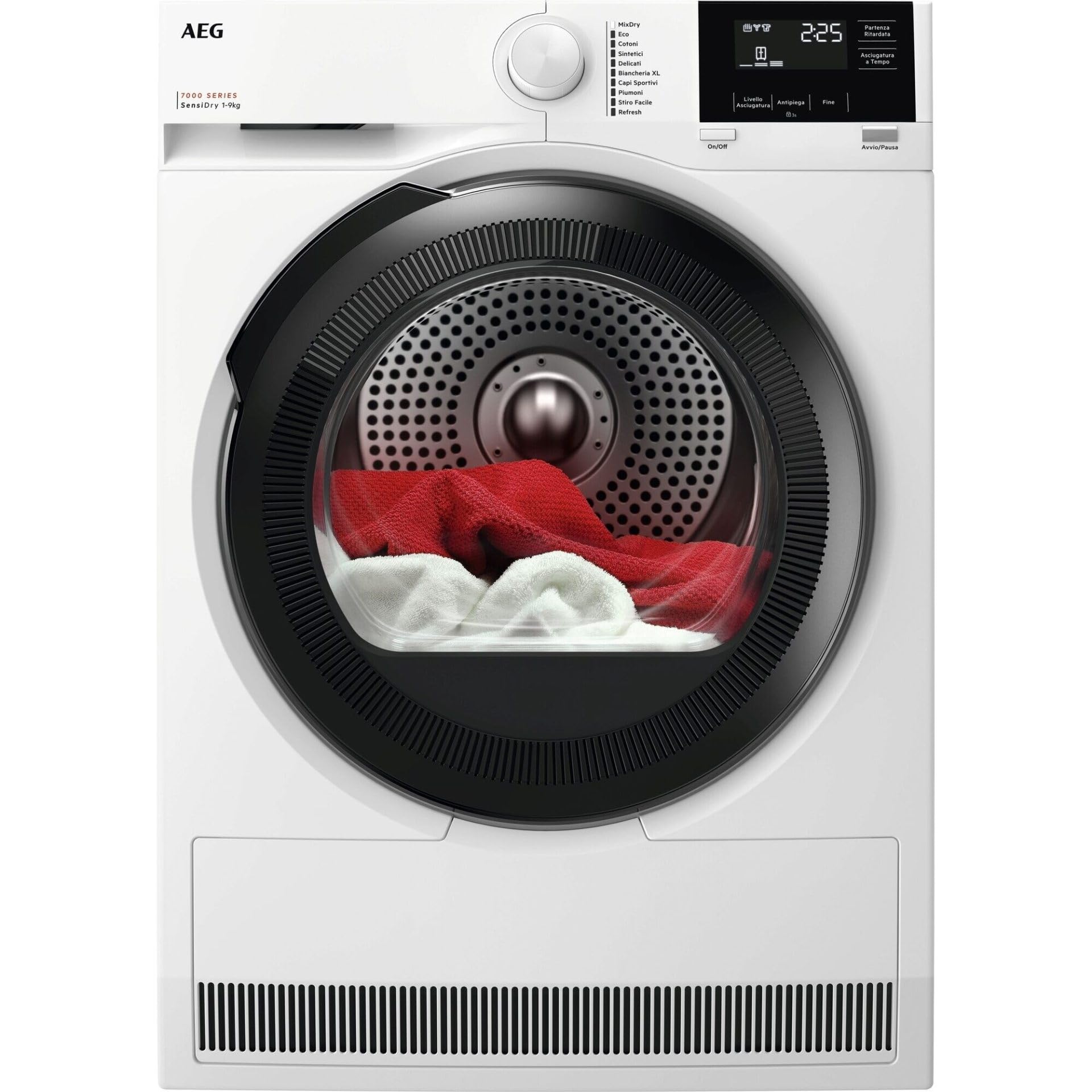 TR7HG9C - Asciugatrice 9 Kg, con Pompa di calore, Libera Installazione, Classe energetica C