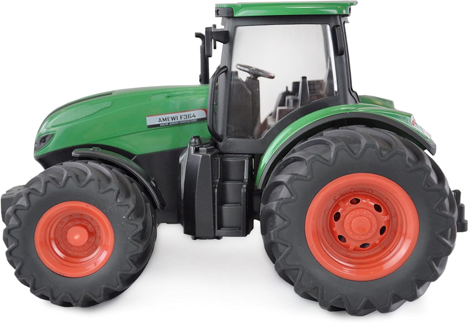 Amewi 22635 RC Tractor with Tipping Trailer, Light & Sound, 1:24 RTR Green