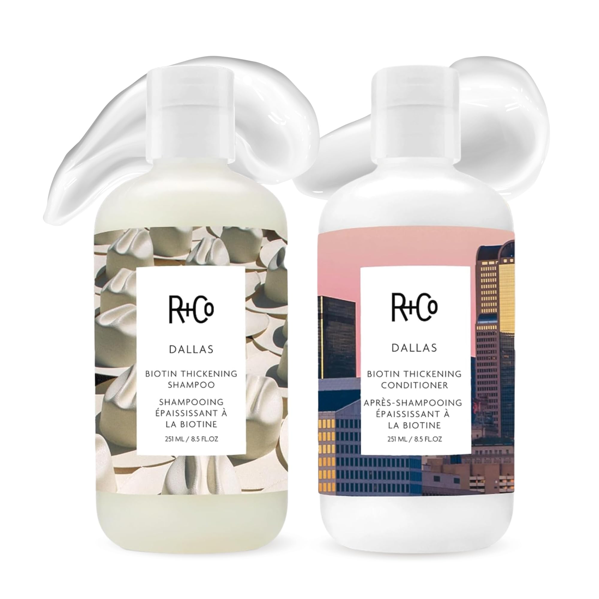 Amazon.com: R+Co Dallas Biotin Thickening Shampoo and Conditioner