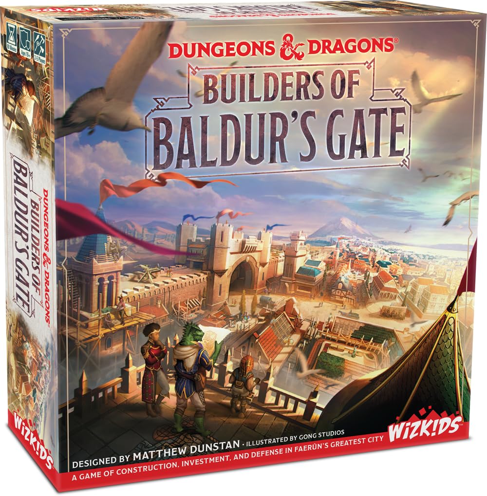 Dungeons & Dragons: Builders of Baldur's Gate | Board Game | D&D