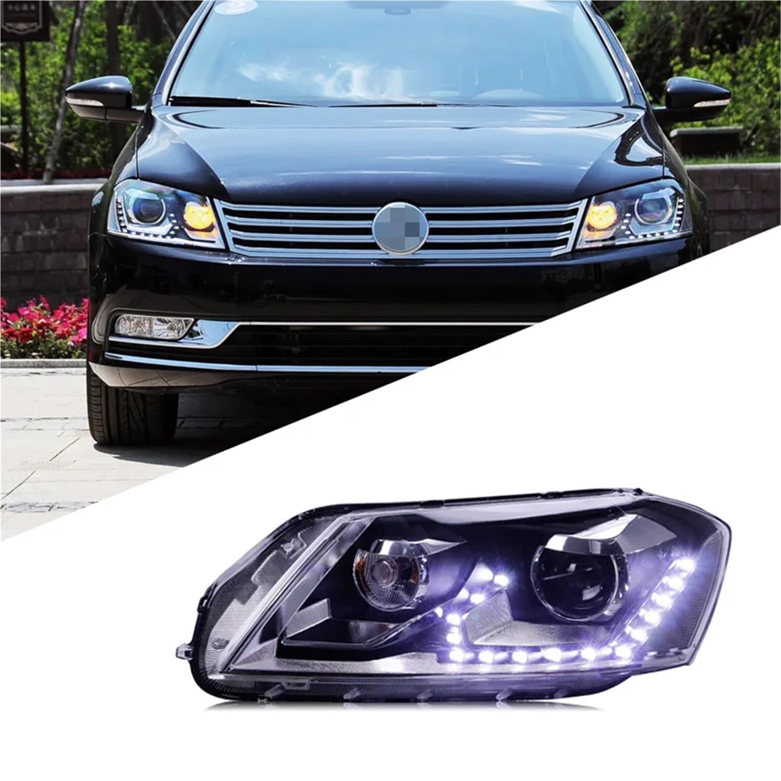 Fari Anteriori per VW Magotan 2012-2017, fendinebbia, luci diurne, luci di Stop, indicatori di direzione, Plug And Play.