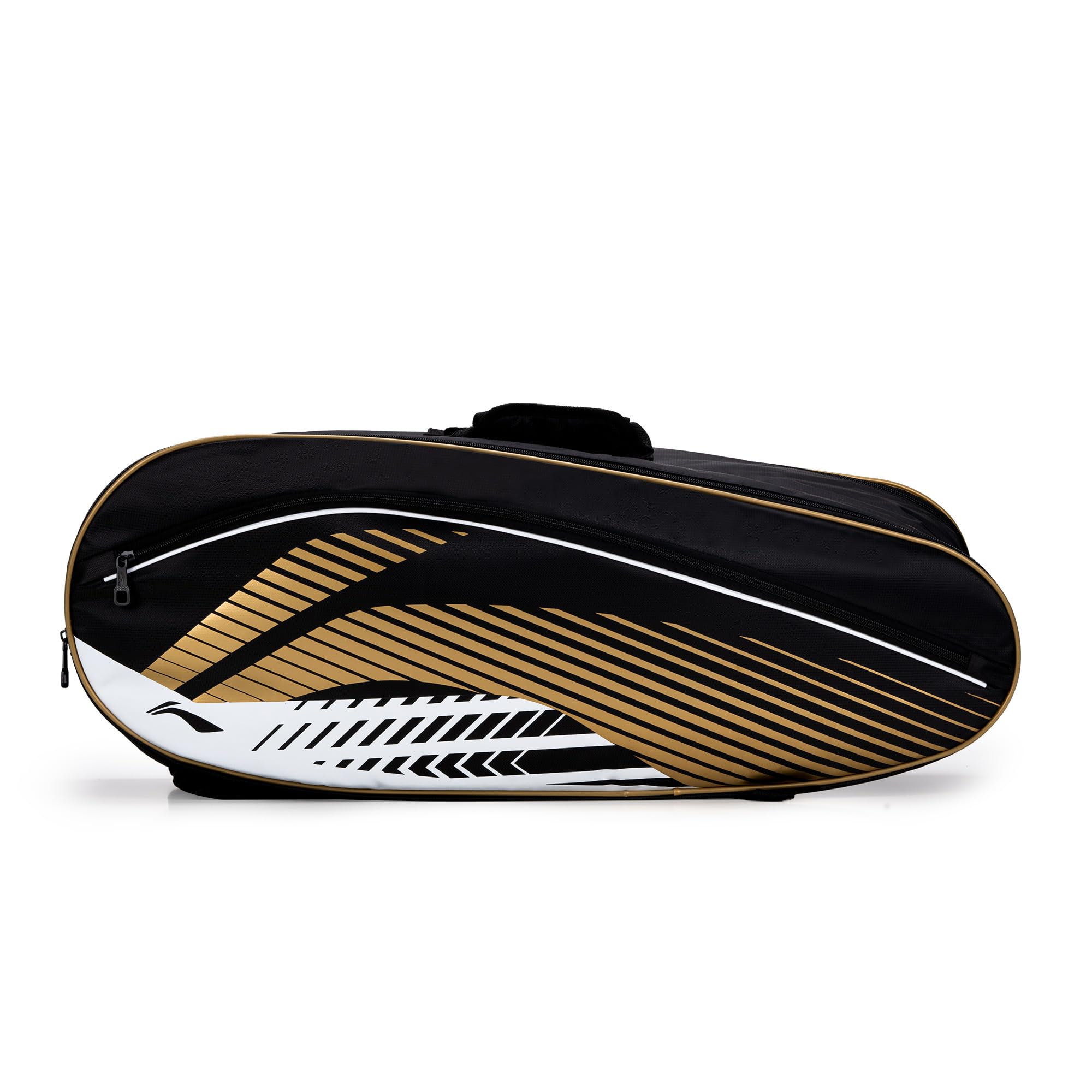 Li-Ning Stripe Double Zipper Polyester Badminton Kit Bag